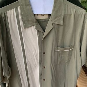 XL Men's Vintage Silk Shirt